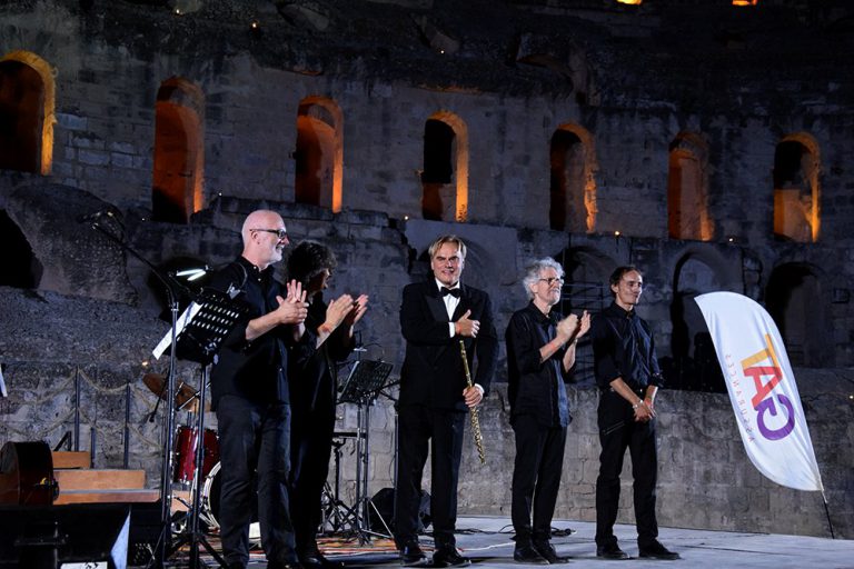 Tunisia, concerto del flautista Griminelli a Festival Internazionali