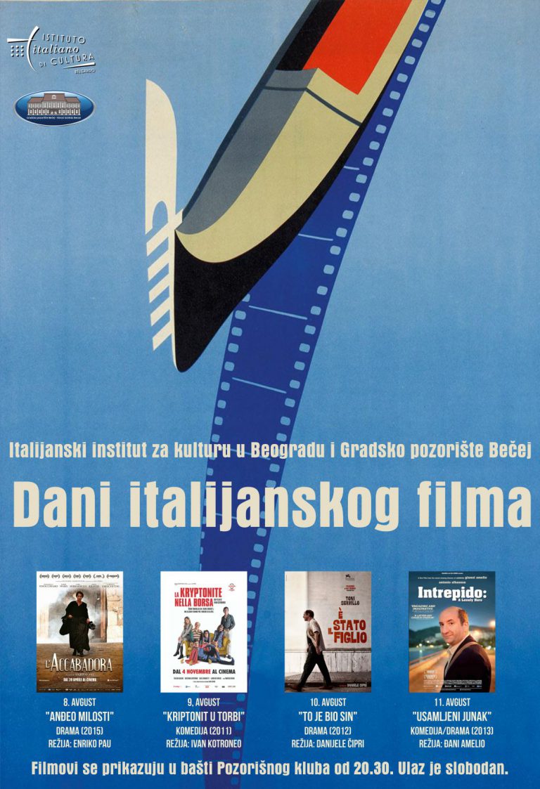 Belgrado, Giornate del cinema italiano a Bečej