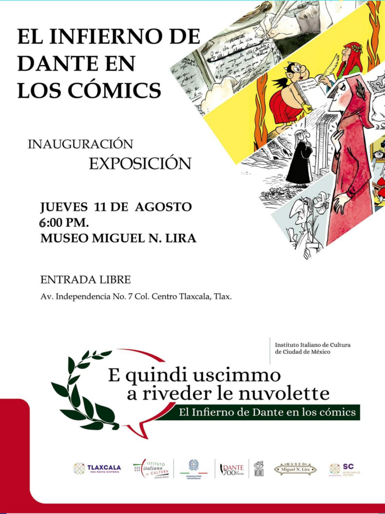Città del Messico, l’Inferno di Dante a fumetti in mostra