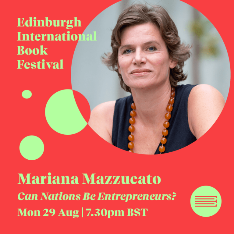 Edimburgo, incontro con Mariana Mazzucato