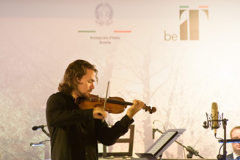Ambasciata Brasilia ospita concerto del violinista Gibboni