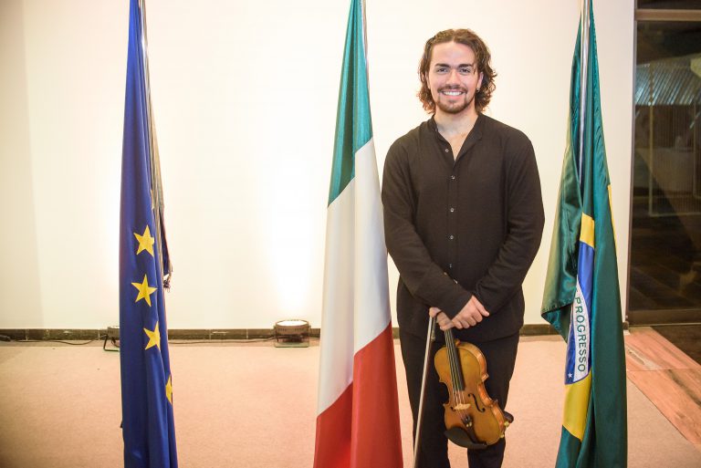 Ambasciata Brasilia ospita concerto del violinista Gibboni