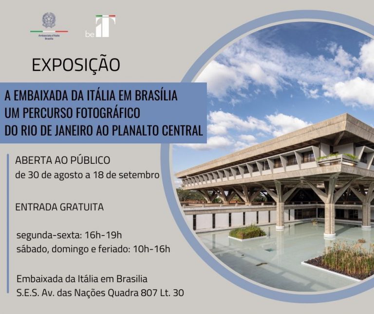 Brasilia, in mostra un secolo di storia dell’Ambasciata