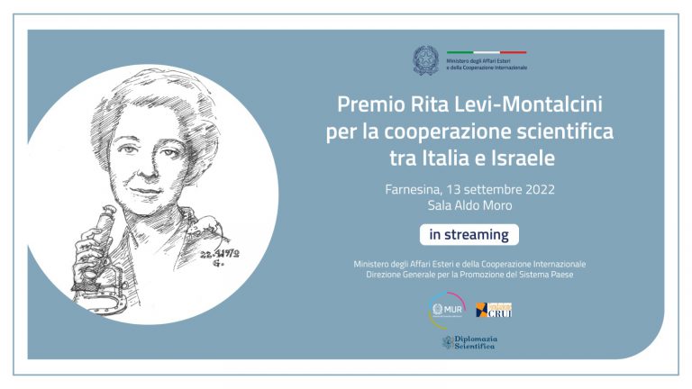 Consegna alla Farnesina del Premio Rita Levi-Montalcini 2022 al genetista israeliano Assaf Distelfeld