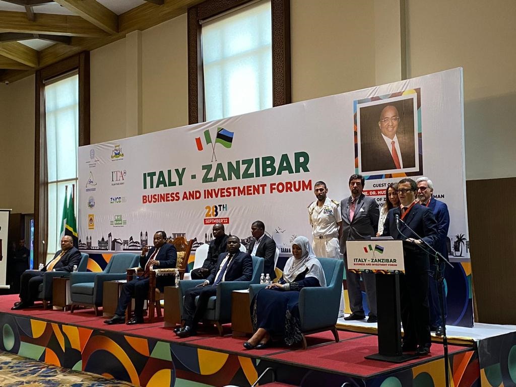 Italy-Tanzania Business and Investment Forum a Zanzibar
