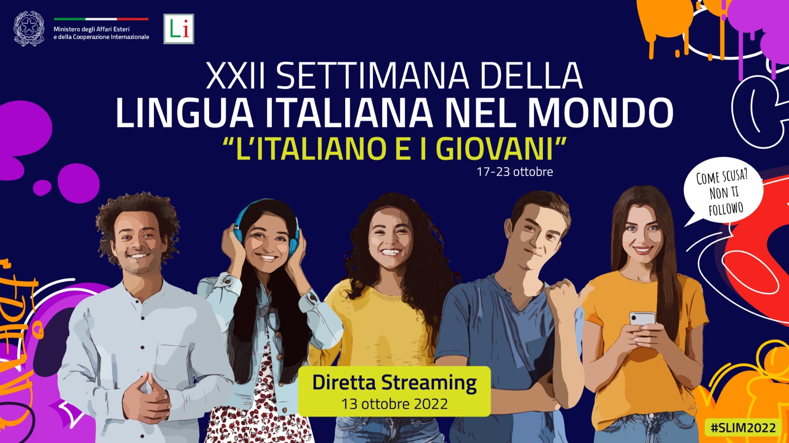 Settimana della Lingua Italiana nel Mondo (SLIM) 2022