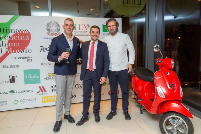 Degustazioni di liquori e cibi italiani a Tbilisi