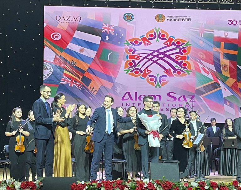 Italia-Kazakistan, concerto di Alessandro Martire