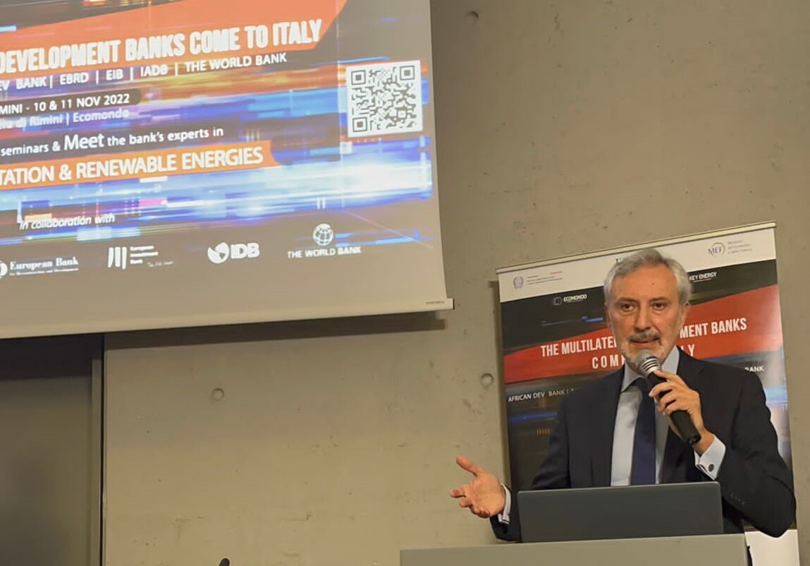 L’Ambasciatore Angeloni al Multilateral Development Banks come to Italy