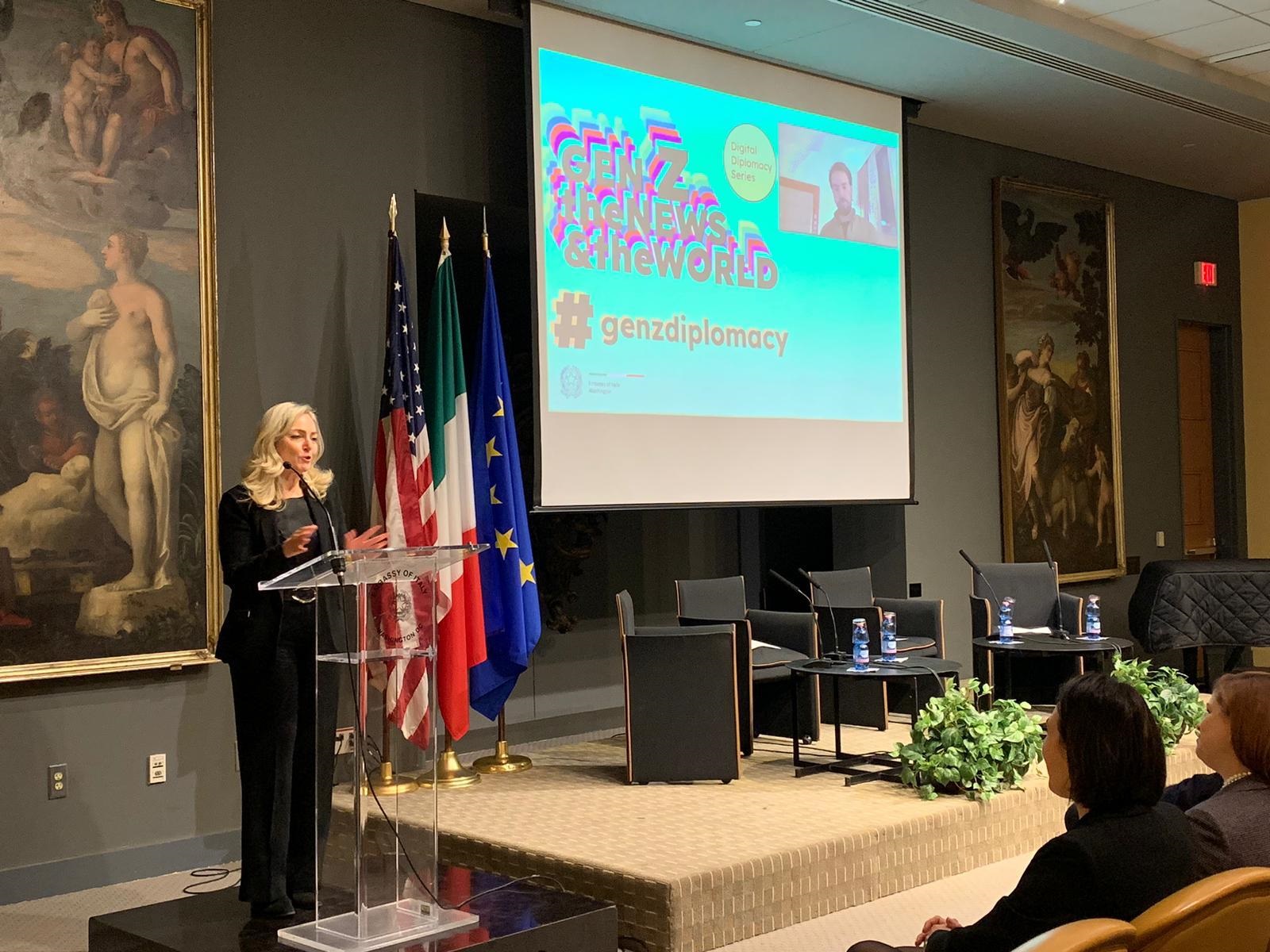 Focus su GenZ e tecnologia all’Ambasciata italiana Usa