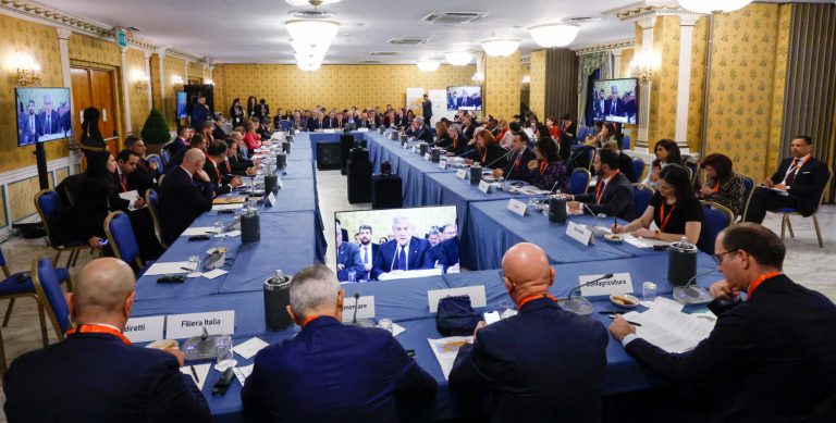 Il Ministro Antonio Tajani al secondo dialogo Ministeriale Mediterraneo sulla crisi alimentare