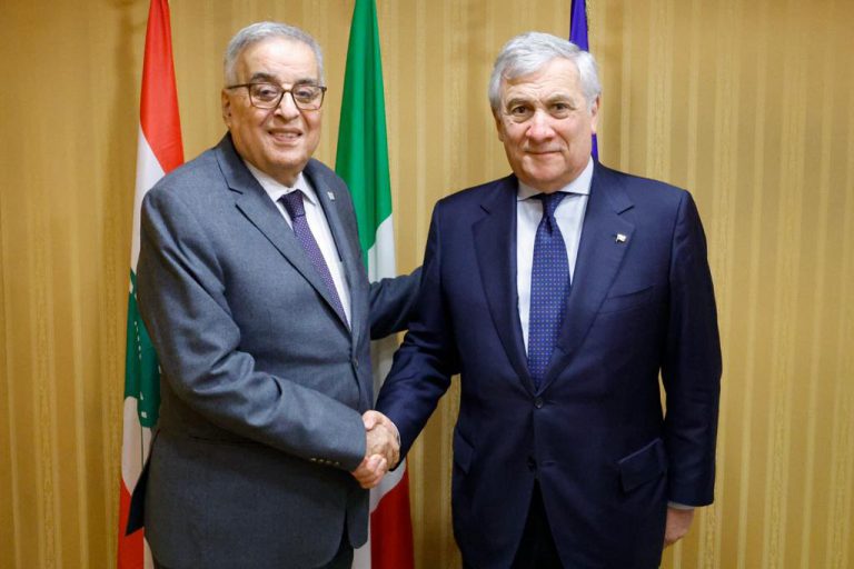 Incontro del Ministro Antonio Tajani con l’omologo libanese Abdallah Bou Habib
