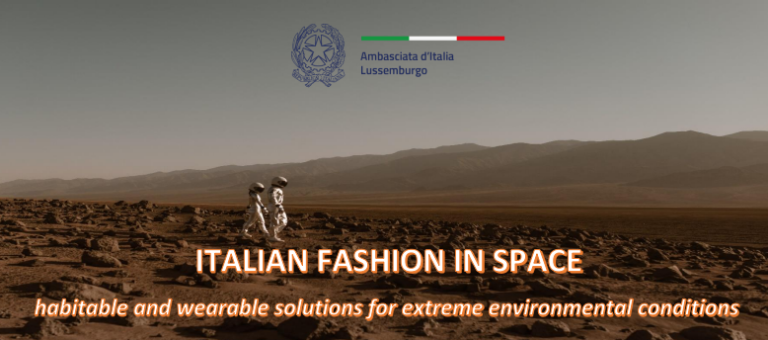 Lussemburgo, seminario Italian Fashion in Space