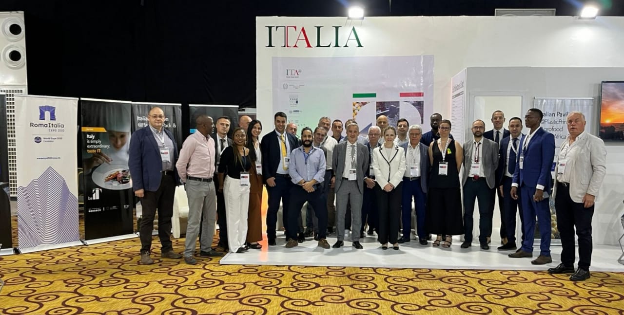 Padiglione italiano alla Fiera agroalimentare in Ghana