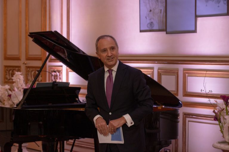 Berlino, concerto per violino e pianoforte in Ambasciata
