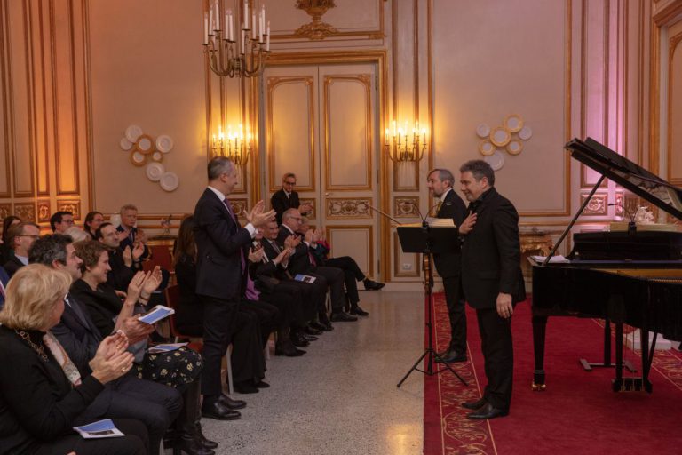 Berlino, concerto per violino e pianoforte in Ambasciata