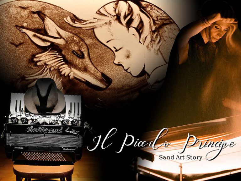 “Il piccolo principe, Sand Art Story”