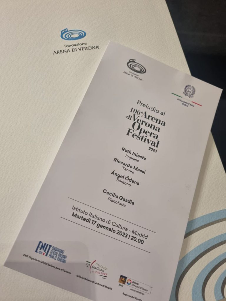 Madrid, presentata stagione lirico-sinfonica 2023 dell’Arena di Verona