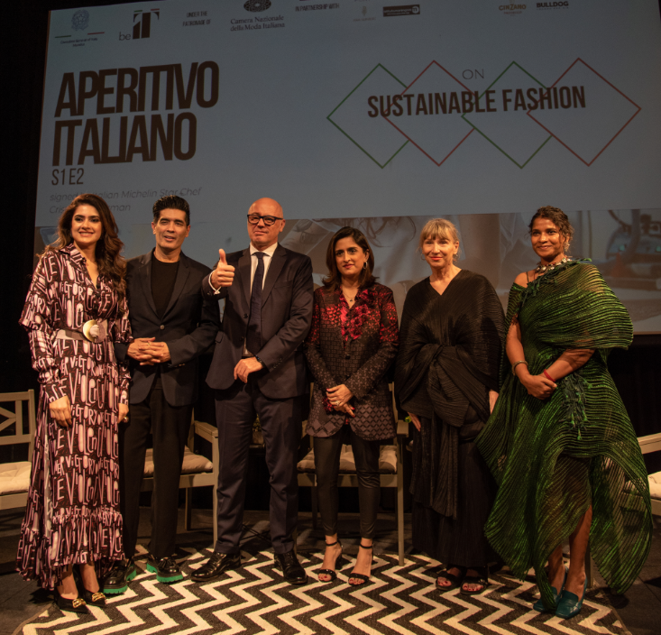 Mumbai, aperitivo dedicato alla Fashion Week di Milano