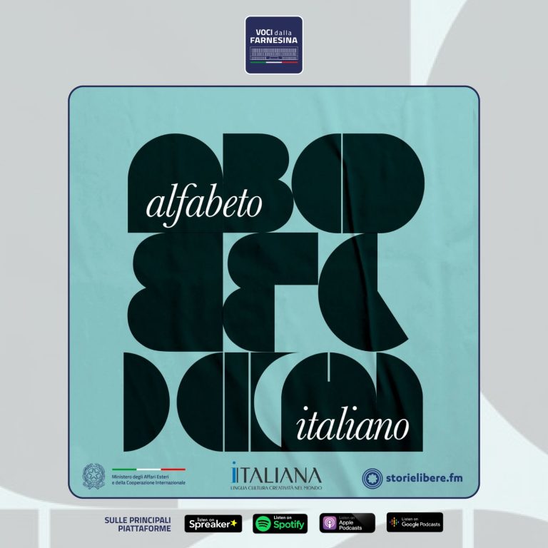 Voci dalla Farnesina – Alfabeto italiano