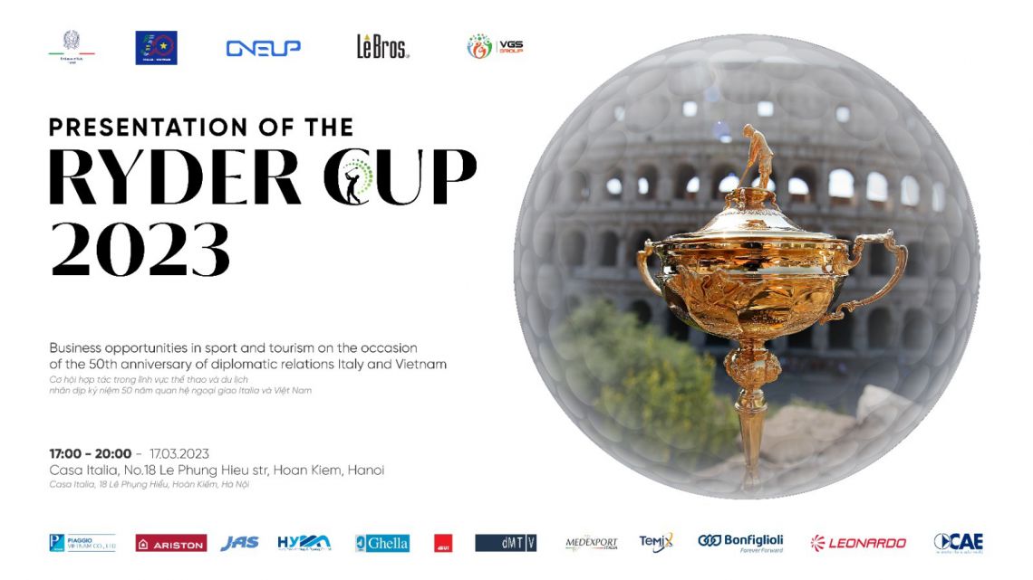 Presentata ad Hanoi la Ryder Cup 2023