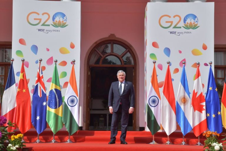 Partecipazione del Ministro Antonio Tajani al Vertice dei Ministri degli Esteri del G20