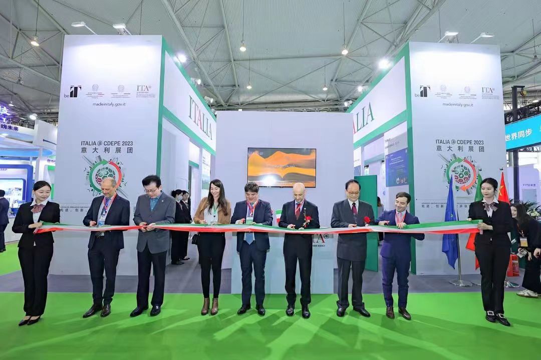 Cina, Padiglione Italia alla Fiera sulle Tecnologie Ambientali