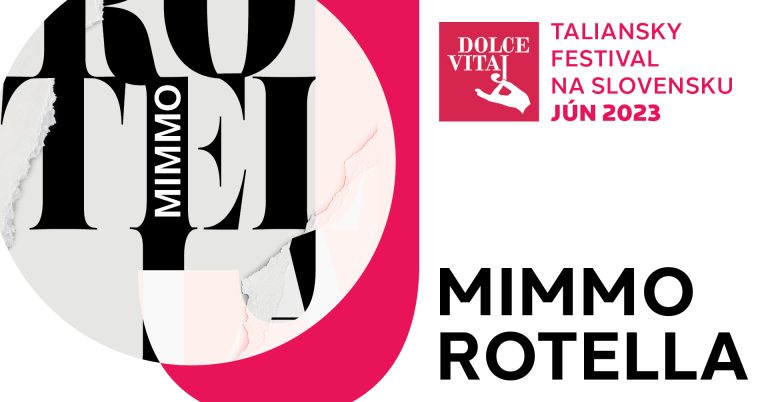 I décollages di Mimmo Rotella a Bratislava