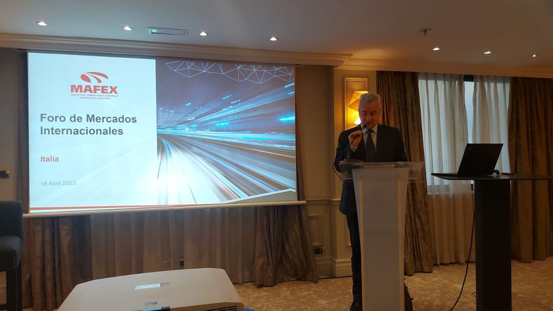 Il mercato ferroviario italiano, un convegno a Madrid