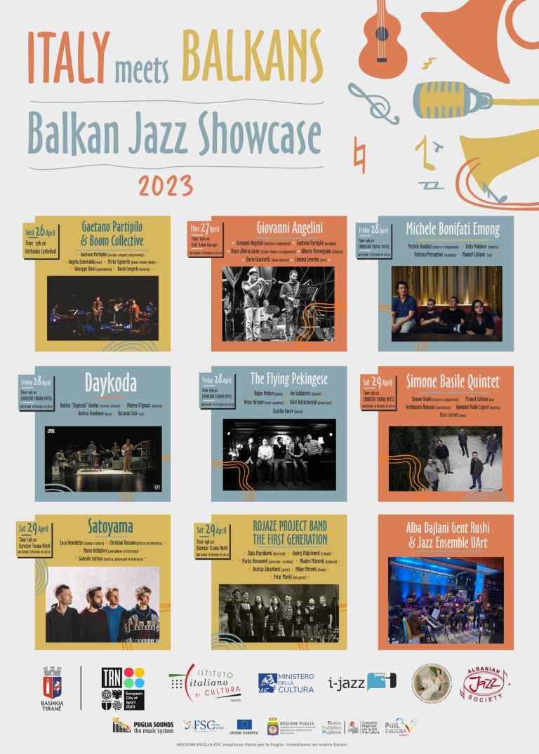 “Italy meets Balkan”, festival jazz a Tirana