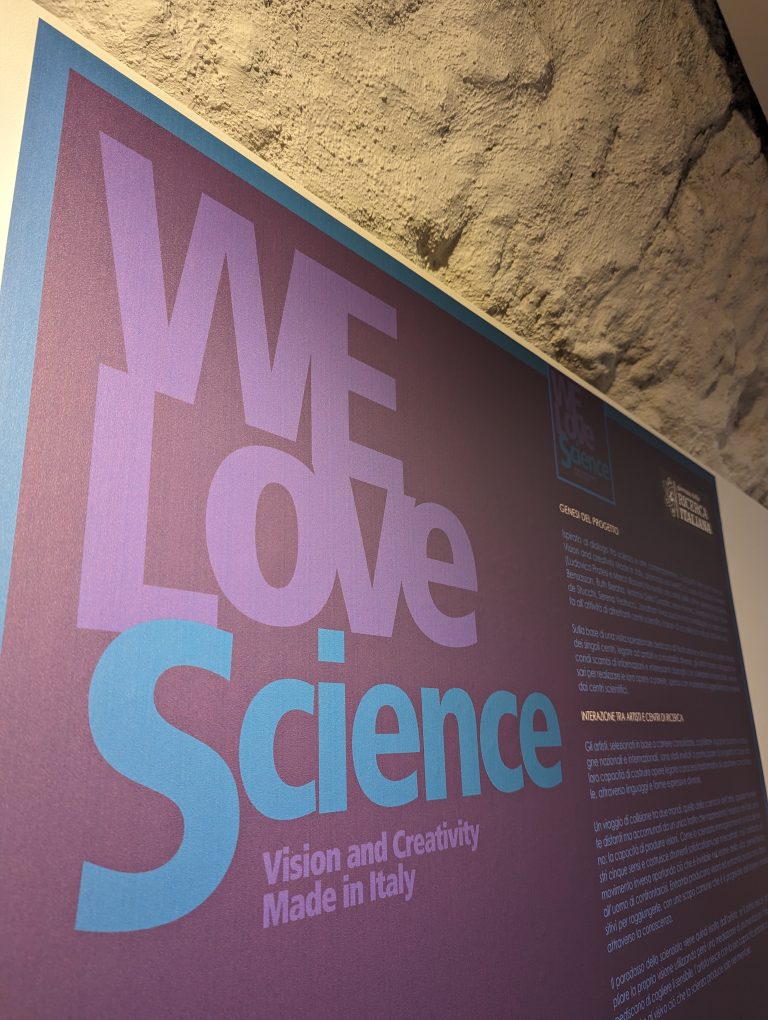“We Love Science” Arte e scienza a confronto