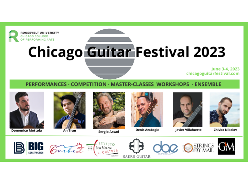 Concierto de Domenico Mottola en el Festival de Guitarra de Chicago – Ministerio de Asuntos Exteriores y Cooperación Internacional