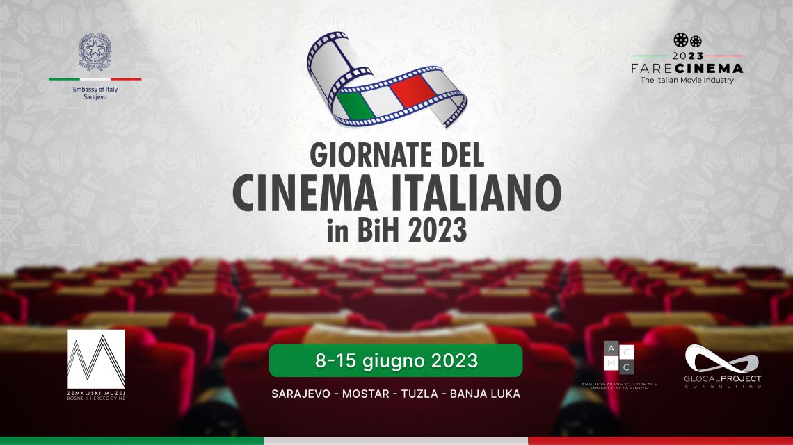 Tornano le “Giornate del Cinema Italiano” in Bosnia-Erzegovina