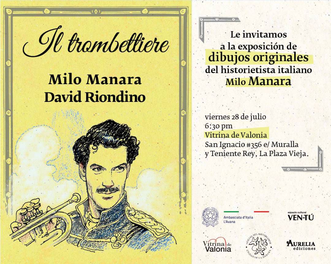 A L’Avana “Il Trombettiere” di Riondino e Manara