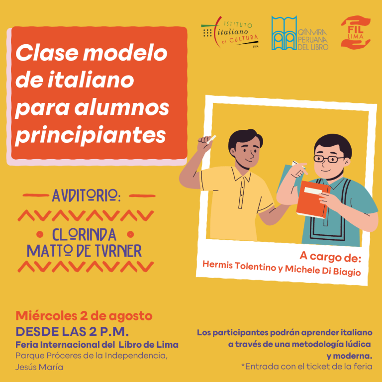 A Lima “Classe di italiano modello per principianti”