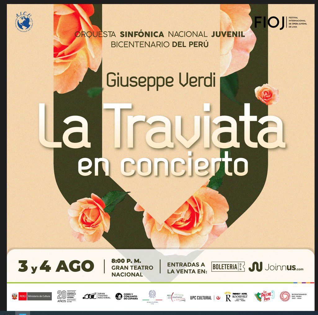 A Lima La Traviata in concerto