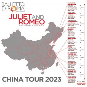 Il Balletto di Roma in Cina con Giulietta e Romeo