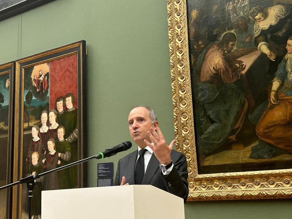 Ambasciatore Varricchio all’inaugurazione della mostra “Venezia 500”