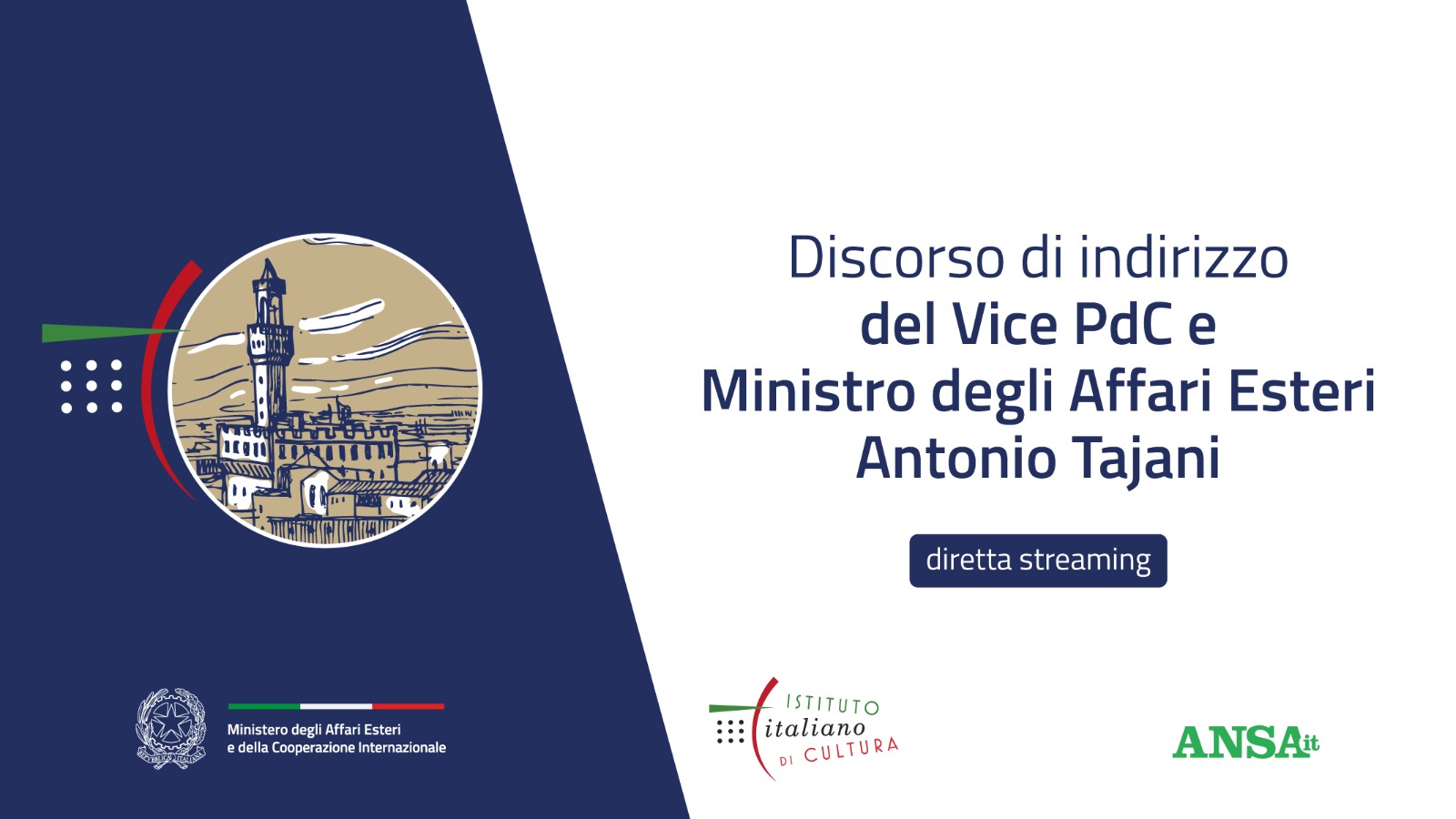 Discorso del Ministro Tajani agli Stati Generali della diplomazia culturale