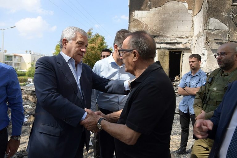 Missione del Ministro Antonio Tajani in Israele