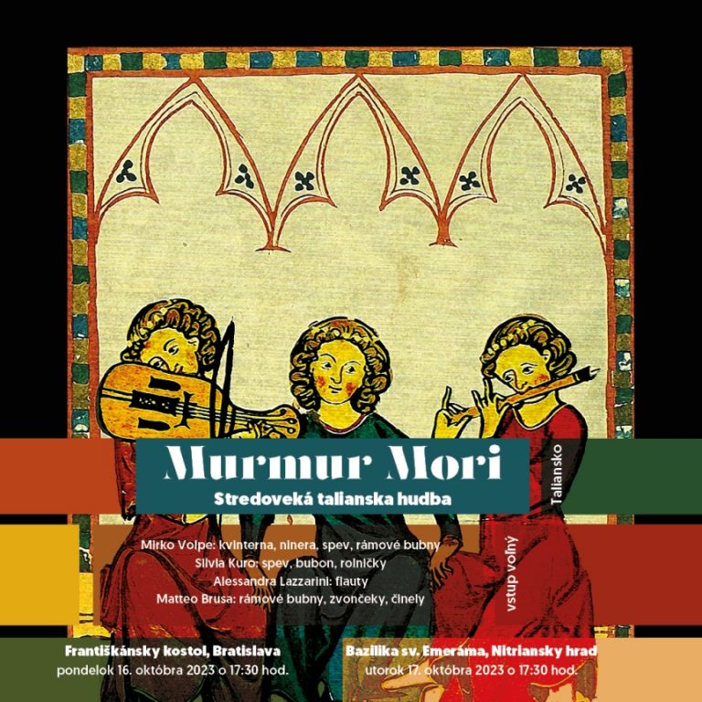 Slovacchia, due concerti dell’ensemble Murmur Mori