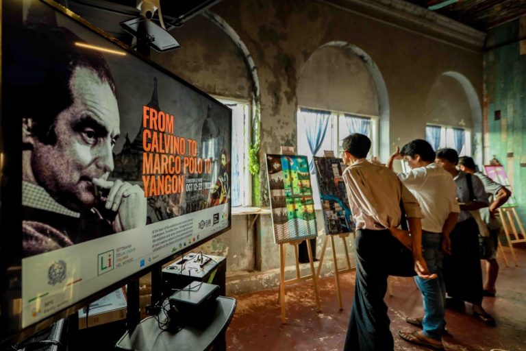 Yangon, una mostra “Da Calvino a Marco Polo”