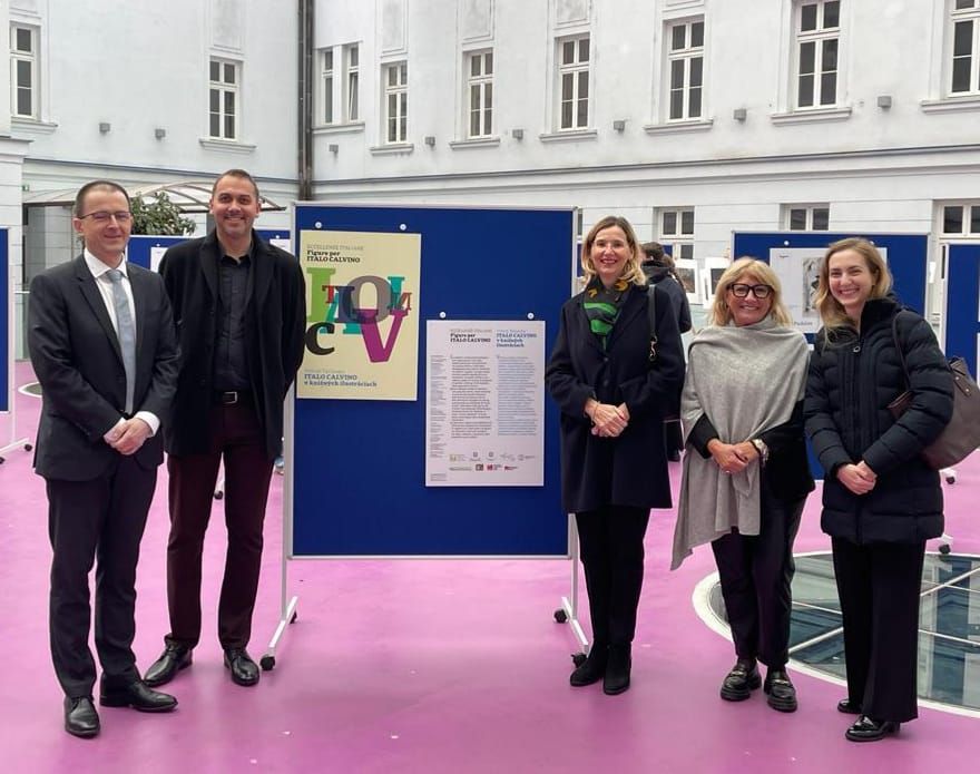 Bratislava, mostra “Eccellenze italiane. Figure per Italo Calvino”