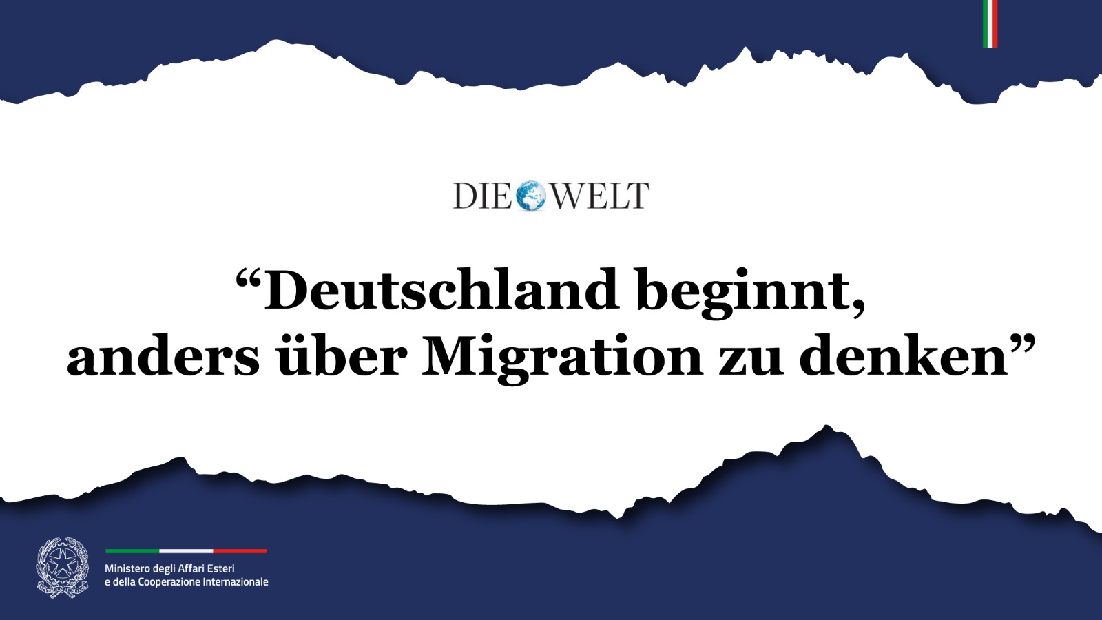 Intervista Ministro (DIE WELT)