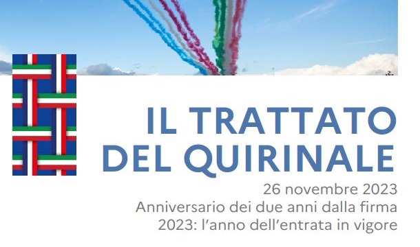 Il Trattato del Quirinale: Dossier Stampa congiunto delle Ambasciate d’Italia in Francia e di Francia in Italia sul 2023, anno dell’entrata in vigore