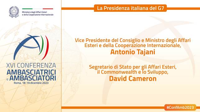 La presidenza italiana del G7