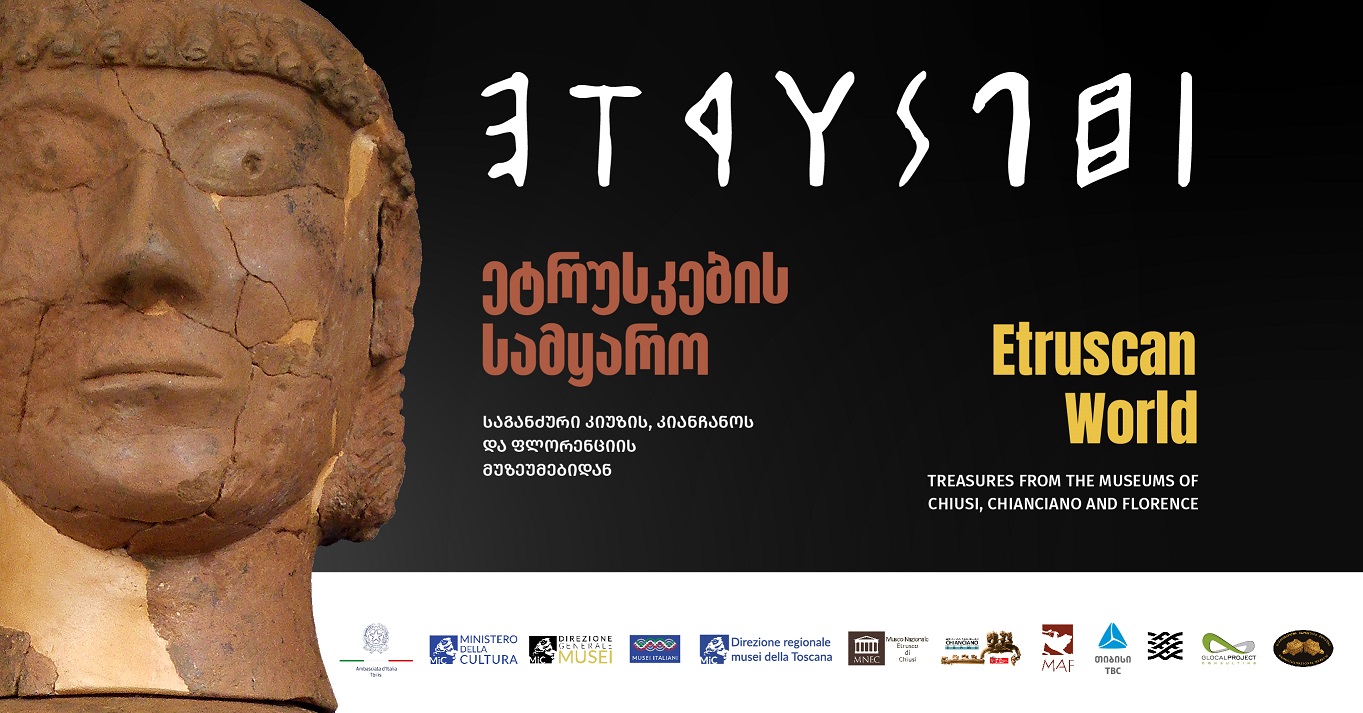 Tbilisi – Il mondo etrusco. Tesori dai Musei di Chiusi, Chianciano e Firenze