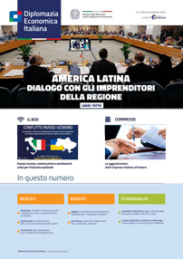 Agenzia Nova – DG Promozione Sistema Paese numero 10-2023 – America Latina. Dialogo con gli imprenditori della Regione