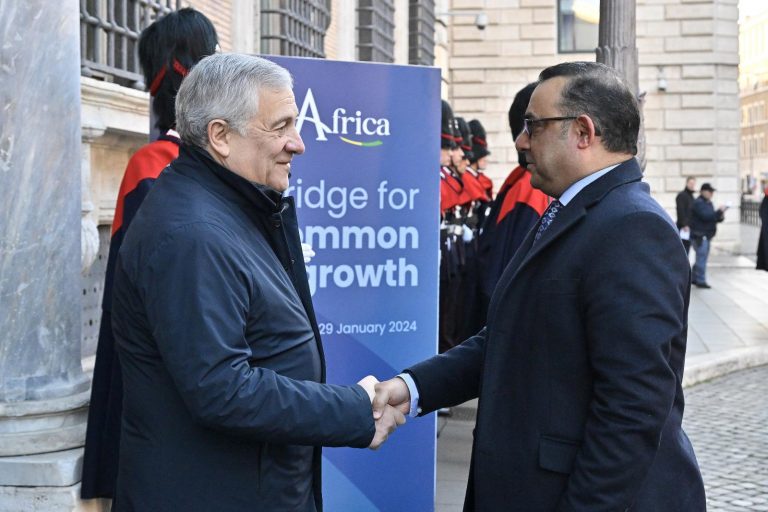 Partecipazione del Ministro Antonio Tajani al Vertice Italia - Africa