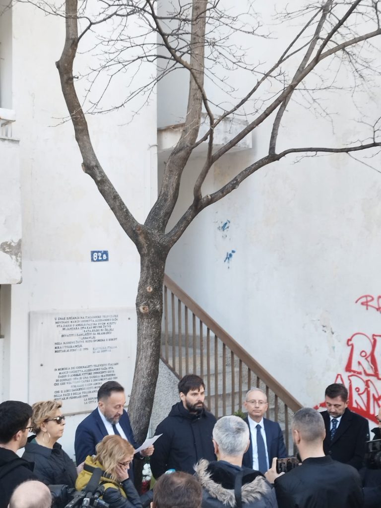 Bosnia Erzegovina, l’Italia ricorda i tre giornalisti uccisi a Mostar